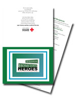 Hometown Heroes invitation